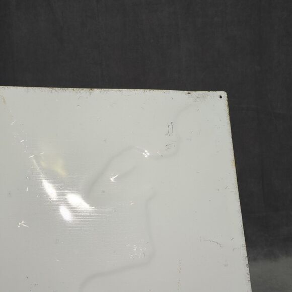 Vintage Chromolithograph on Metal Colgate Talcum Powder Advertising Sign - Picture 12 of 16